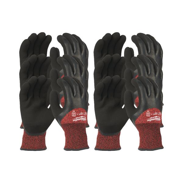 Milwaukee Milwaukee Winter Cut Level 3 Dipped Gloves 12pk MIL-WINCUT-3