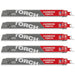 Milwaukee Milwaukee Recip Blade TCT TORCH 230mm x 8 Tpi - 5 Pack 48475502
