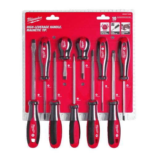 Milwaukee 4932471808 Milwaukee Tri-Lobe S/Driver Set 3 - 10 pcs 4932471808