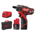 Milwaukee Milwaukee M12 BD-202C 12V 2 x 2.0Ah Li-Ion RedLithium Cordless Sub-Compact Drill Driver 4933443885