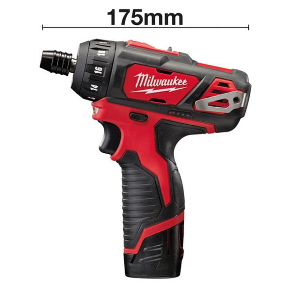 Milwaukee Milwaukee M12 BD-202C 12V 2 x 2.0Ah Li-Ion RedLithium Cordless Sub-Compact Drill Driver 4933443885