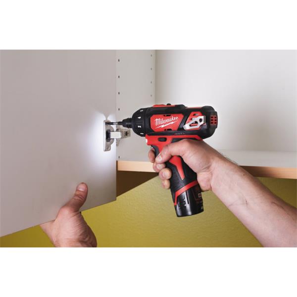 Milwaukee Milwaukee M12 BD-202C 12V 2 x 2.0Ah Li-Ion RedLithium Cordless Sub-Compact Drill Driver 4933443885