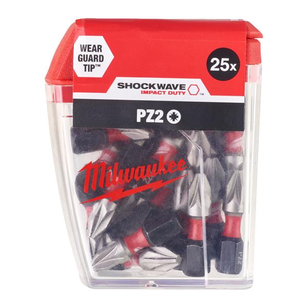 Milwaukee Milwaukee SHOCKWAVE 25mm Screwdriver Bits -25pc MIL-25MM-25PC-3