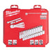 Milwaukee 4932464943 Milwaukee 1/4 Drive Ratchet & Socket Set Metric - 28 pcs 4932464943