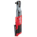 Milwaukee M12FIR12-0 MILWAUKEE M12 FUE 1/2'' Ratchet (Bare unit - no batteries or charger - 1/2'' to 3/8'' Adaptor Included) 4933459800