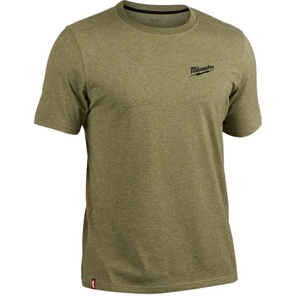 Milwaukee Milwaukee Hybrid Work Short Sleeve T-Shirt - Green