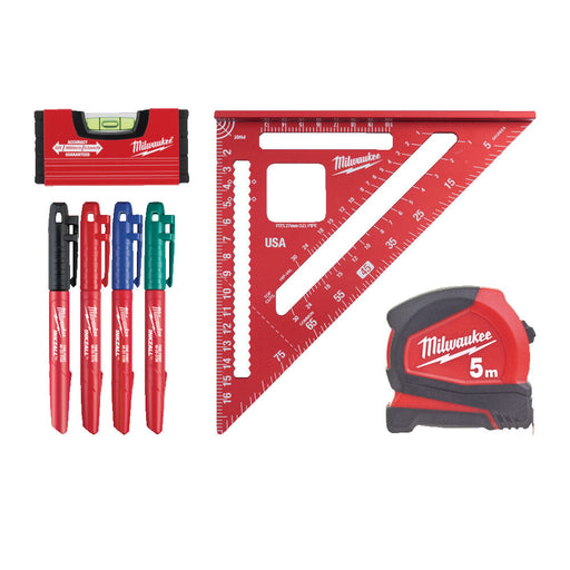 Milwaukee 4932498327 Milwaukee Measuring and Layout Set 7 pc 4932498327