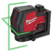 Milwaukee MILWAUKEE 4V RED LITHIUM USB CROSS LINE LASER LEVEL L4CLL-301C 4933478244