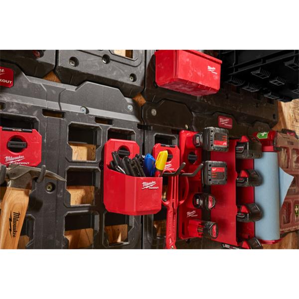 Milwaukee Milwaukee Packout Wall Storage Cup Holder 4932480706