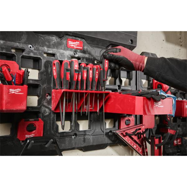 Milwaukee Milwaukee Packout Wall Storage Screwdriver Rack 4932480711