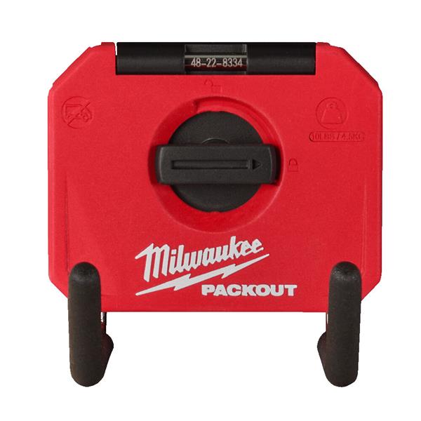Milwaukee Milwaukee Packout Wall Storage Small Straight Utility Hook 4932480704