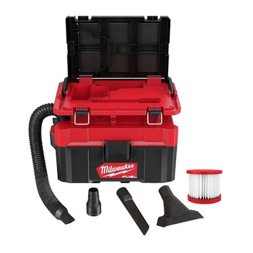 Milwaukee M18FPOVCL-0 FUEL M18 PACKOUT 2.5 Gallon Wet/Dry Vacuum (Bare Unit) 4933478187