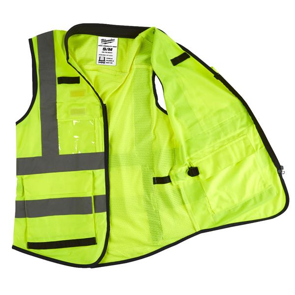 Milwaukee Milwaukee Premium Hi-Visibility Vest Yellow