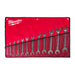 Milwaukee Milwaukee 4932492714 Double Open End Spanner Set – 12pc 4932492714