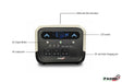 PACINI Pacini Portable Power Station Capacity 1024Wh, 3 outlets, 1200W PRO1200