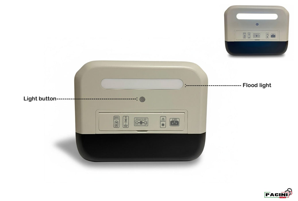 PACINI Pacini Portable Power Station Capacity 1024Wh, 3 outlets, 1200W PRO1200