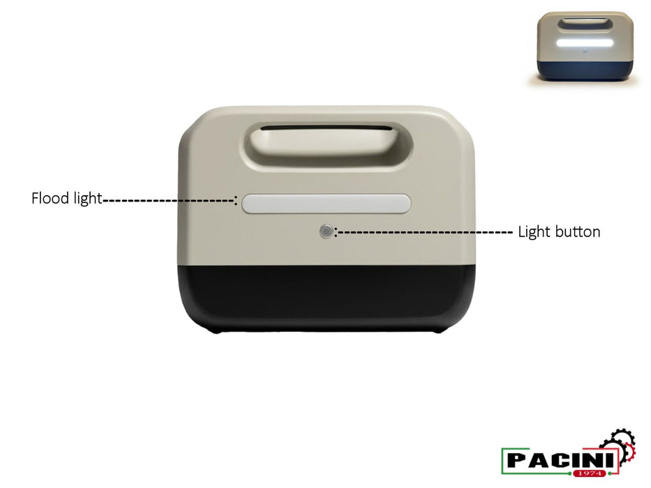PACINI Pacini Portable Power Station Capacity 512Wh, 2 outlets,700W PRO700