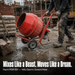 PACINI Pacini Electric Cement Mixer with Stand – 110V (PCM1501) PCM1501