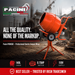 PACINI Pacini Electric Cement Mixer with Stand – 110V (PCM1501) PCM1501
