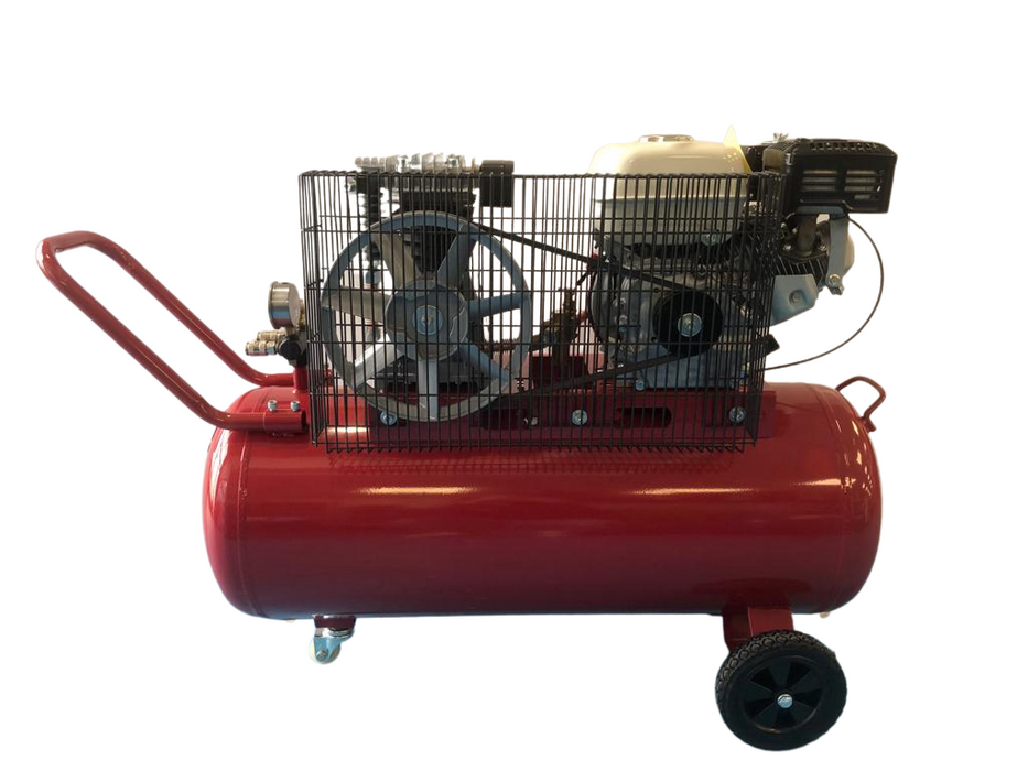 PACINI HONDA GX220 100 Litre Pacini Petrol Air Compressor 18cfm - 100LHC