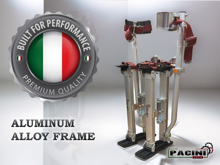 PACINI Pacini PCD2440 Adjustable Drywall & Plastering Stilts (24"–40") PCD2440