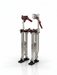 PACINI Pacini PCD2440 Adjustable Drywall & Plastering Stilts (24"–40") PCD2440