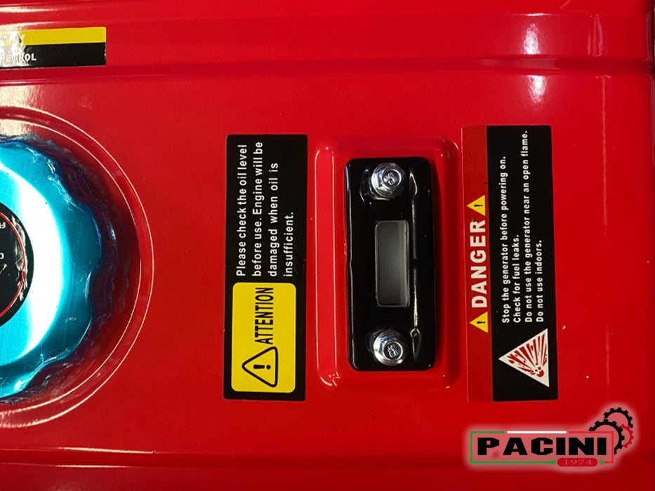 PACINI Pacini 3.5KVA Petrol Generator PCG3500