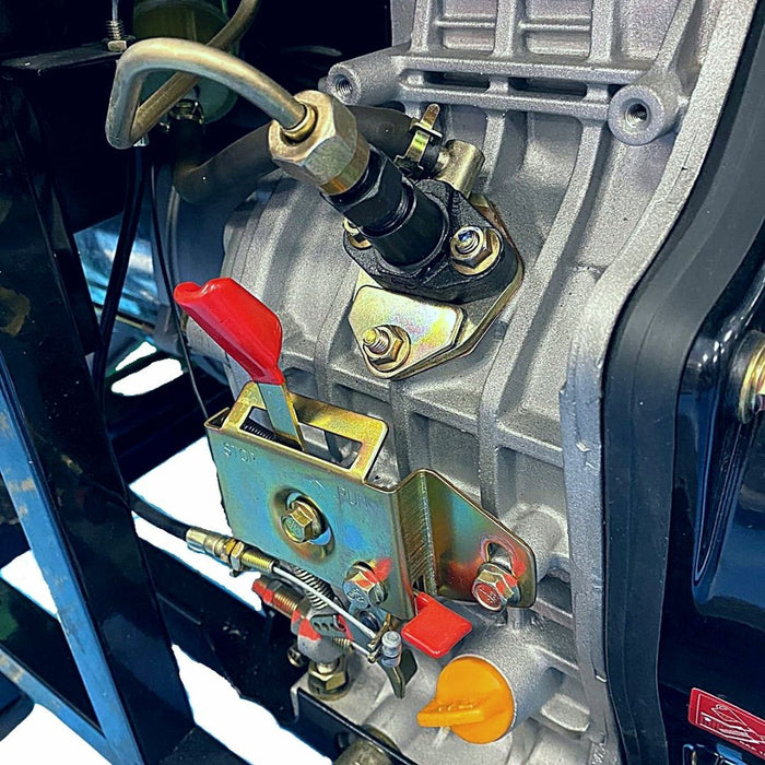 PACINI Pacini 8.0kva Diesel Site Generator Key or Pull Start PC80