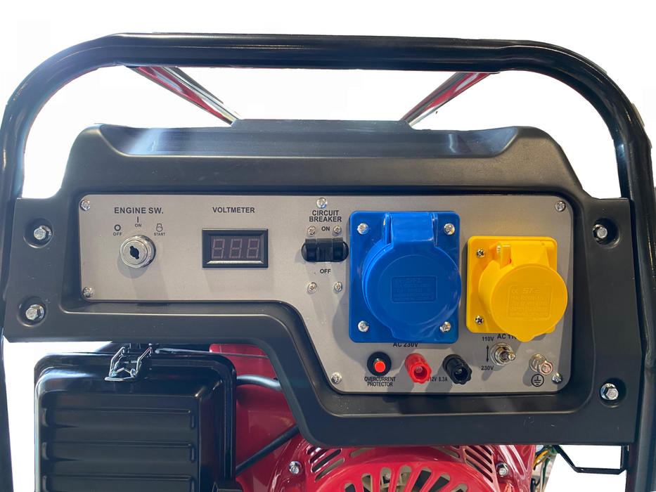 PACINI Pacini 9.5KVA Petrol 17HP Generator Electric start PCG9500