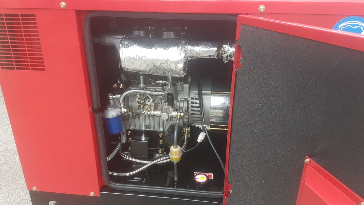 PACINI Pacini LDG12S3 13.7KVA 3 Phase Diesel Canopy Generator LDG12S3