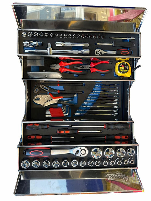 PACINI 90pc 5 Tier Cantilever Toolbox Set - JS90 JS90