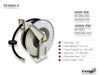 PACINI Pacini PC5566 Oil Dispensing Pump with 15m Retractable Reel &amp; Digital Meter Kit PC5566