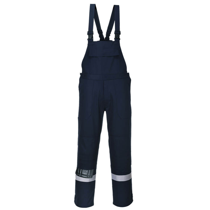 Portwest FR27 - Bizflame Work FR Bib and Brace - Navy