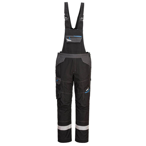 Portwest FR405 - WX3 Modaflame Work FR Bib and Brace - Black