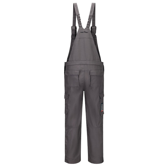 Portwest FR455 - Bizflame Industry FR Bib and Brace - Grey