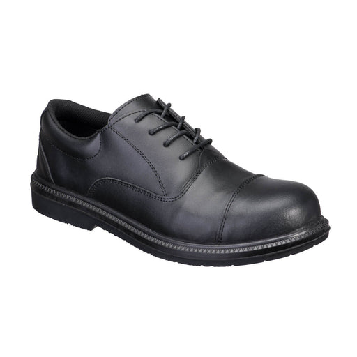 Portwest FD18 - Steel Action Leather Executive Shoe S3 SR FO - Black