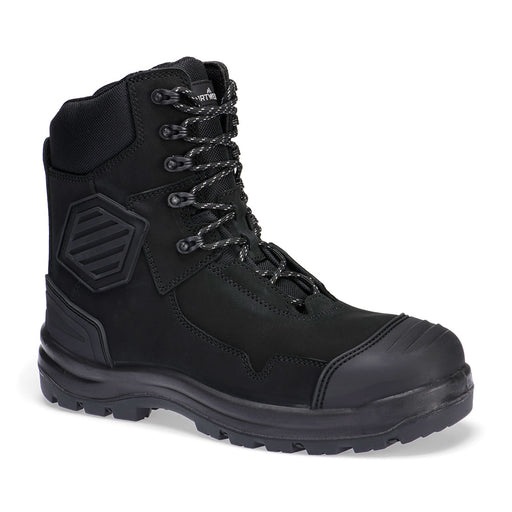 Portwest FD22 - Composite Leather Shin Boot S3S HRO FO SC HI CI AN LG SR - Black