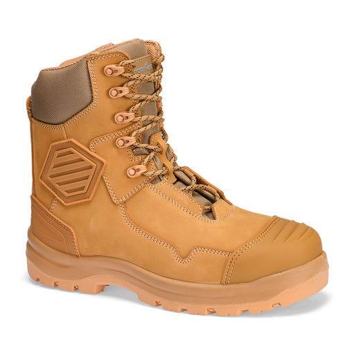Portwest FD22 - Composite Leather Shin Boot S3S HRO FO SC HI CI AN LG SR - Wheat