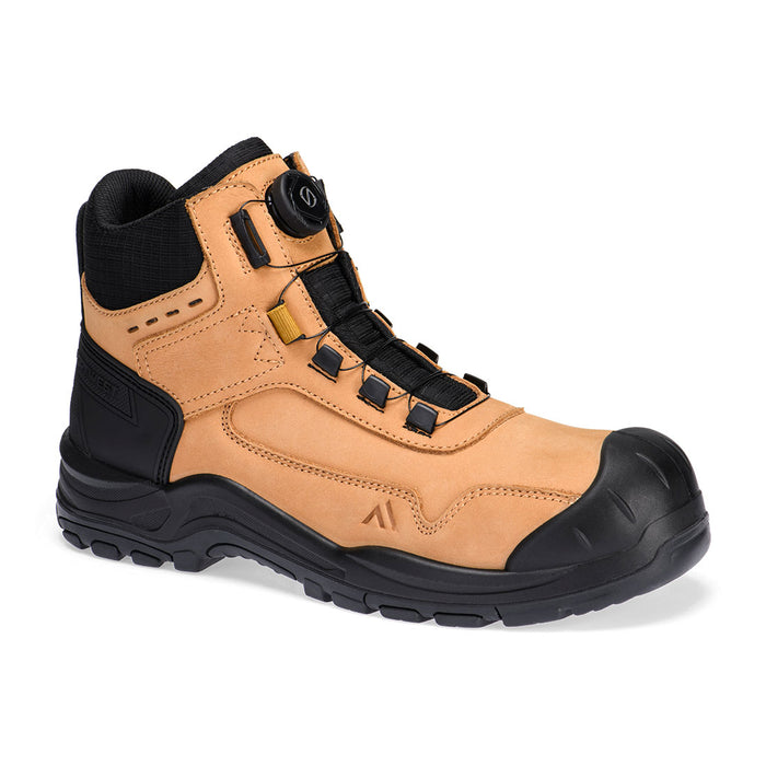 Portwest Steel Nubuck Ankle Boot S3 HRO SR FO SC Wheat