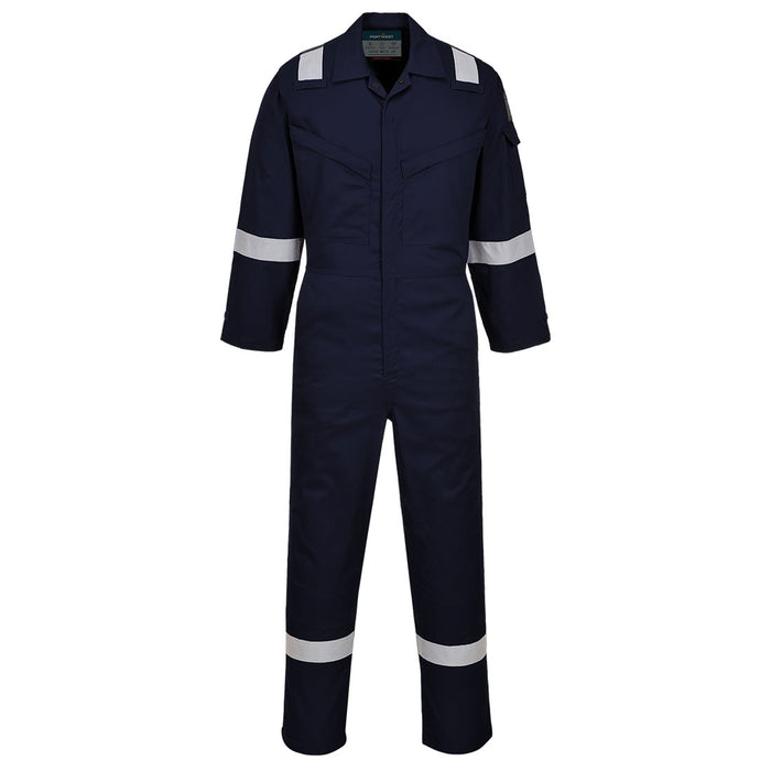 Portwest AF73 - Araflame Work Lightweight FR Coverall - Navy AF73NAR50