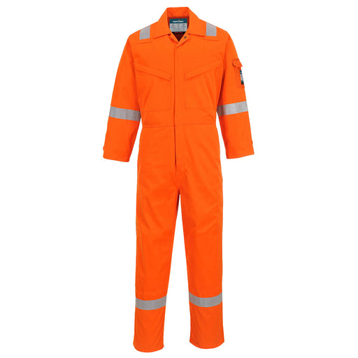 Portwest AF73 - Araflame Work Lightweight FR Coverall - Orange