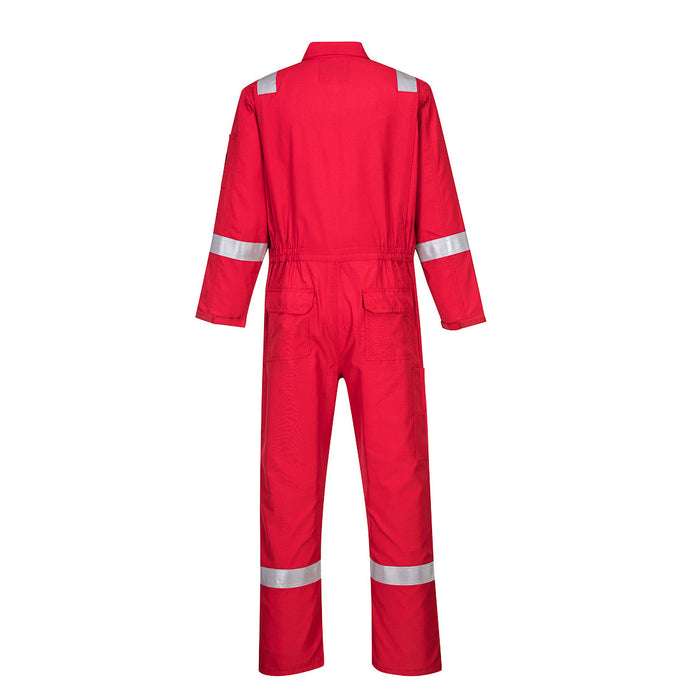 Portwest AF73 - Araflame Work Lightweight FR Coverall - Red