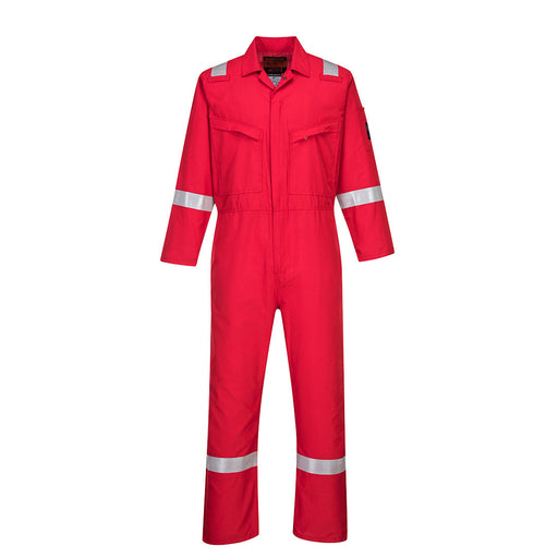 Portwest AF73 - Araflame Work Lightweight FR Coverall - Red