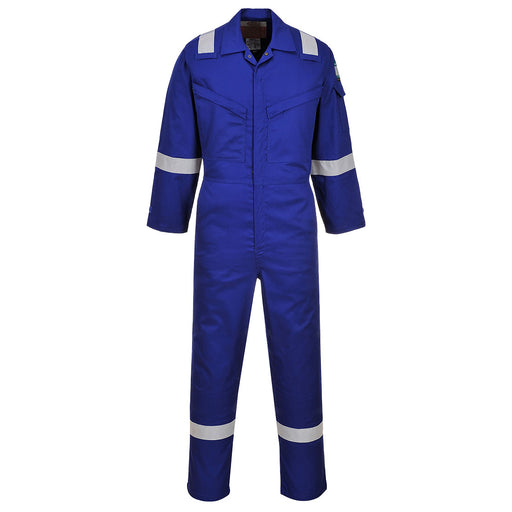 Portwest AF73 - Araflame Work Lightweight FR Coverall - Royal Blue