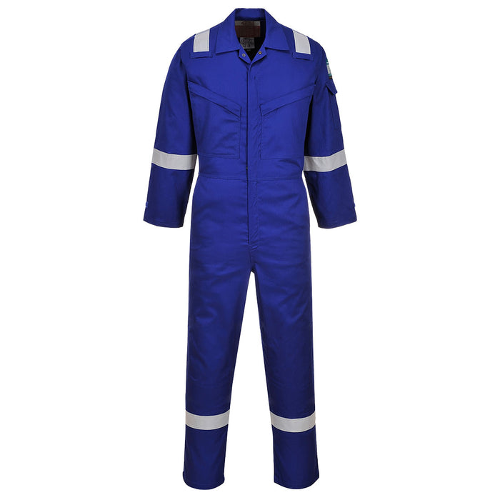 Portwest AF73 - Araflame Work Lightweight FR Coverall - Royal Blue