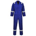 Portwest AF73 - Araflame Work Lightweight FR Coverall - Royal Blue