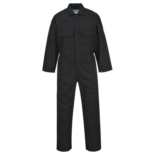 Portwest BIZ1 - Bizweld Work FR Coverall - Black