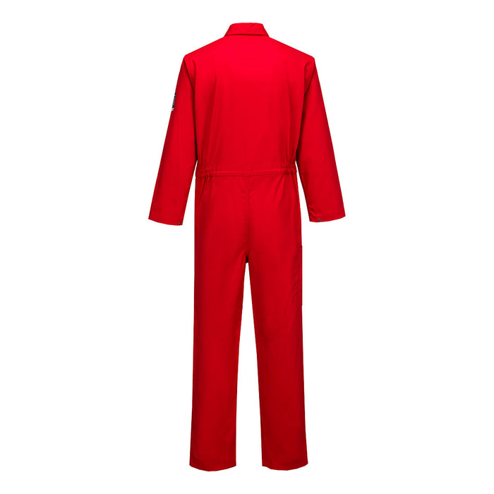 Portwest BIZ1 - Bizweld Work FR Coverall - Red