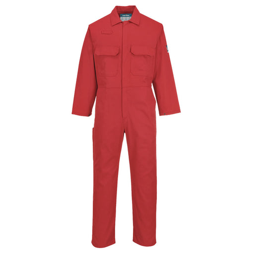 Portwest BIZ1 - Bizweld Work FR Coverall - Red