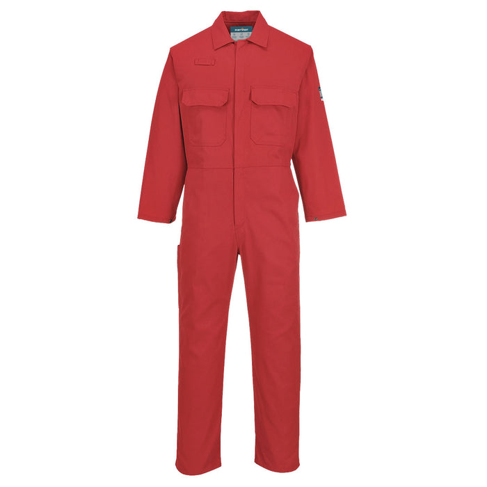 Portwest BIZ1 - Bizweld Work FR Coverall - Red